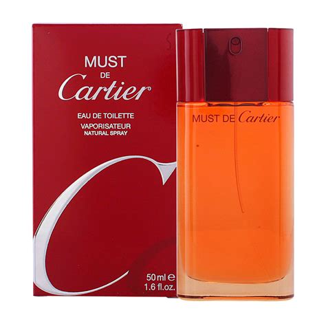 must de cartier eau de toilette 50ml|must de cartier.